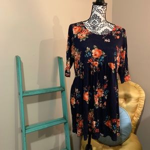 EUC Moa Collection Floral Tunic
